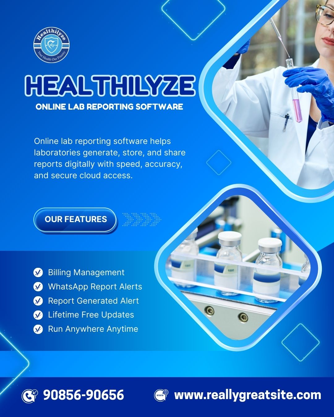 online lab reporting software
